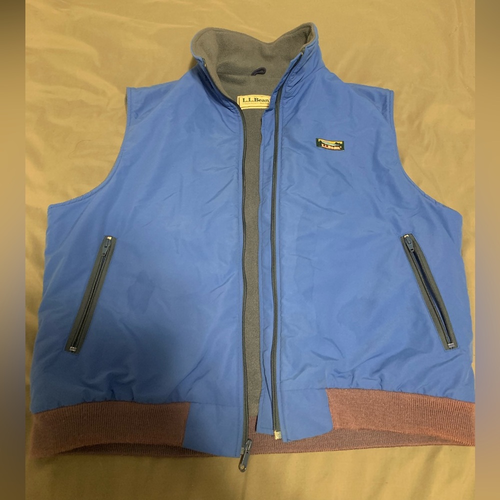 Men LL Bean vest size large